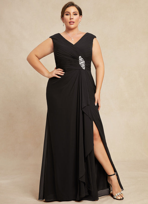 Robe de Soirée Élégance Sombre Éclat - gallery 7