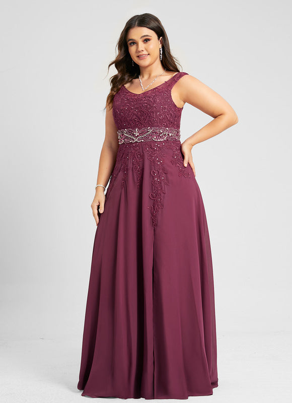 Robe de Soirée Éclat Rubis Flottant - gallery 9