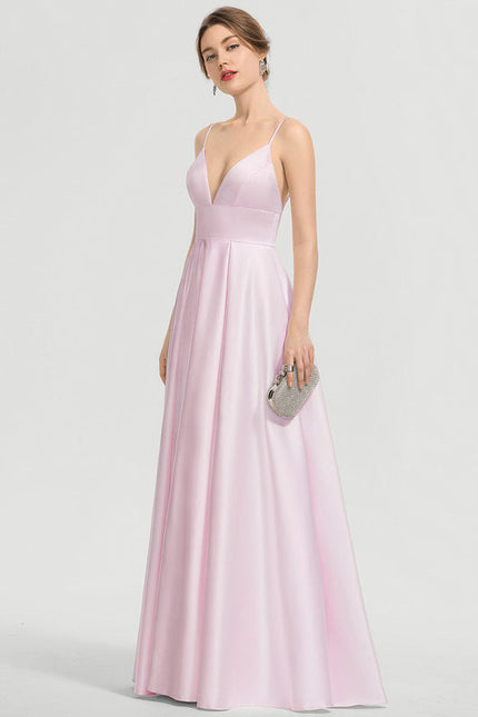 Robe de Soirée Satin Éclairée - gallery 2