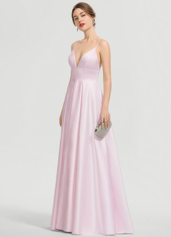 Robe de Soirée Satin Éclairée - gallery 2