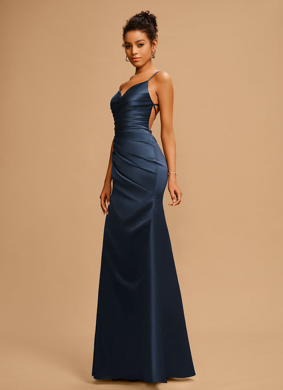Robe de Soirée Élégance Satin Nox - gallery 3