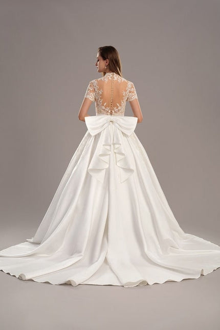 Robe de Soirée Lueur Satinée - gallery 6