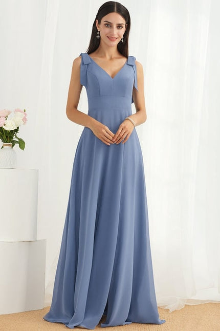 Robe de Soirée Satinée Douceur - gallery 4