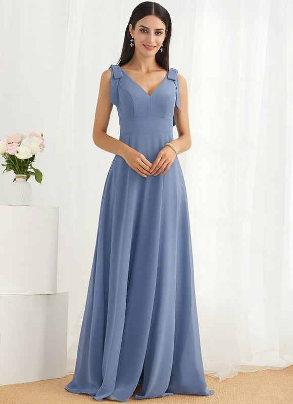 Robe de Soirée Satinée Douceur - gallery 4