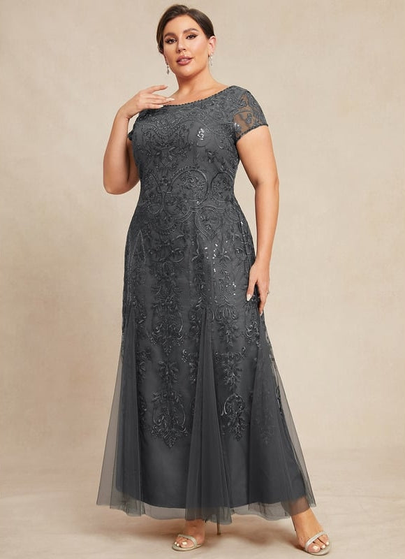 Robe de Soirée Gris Enchanté - gallery 8