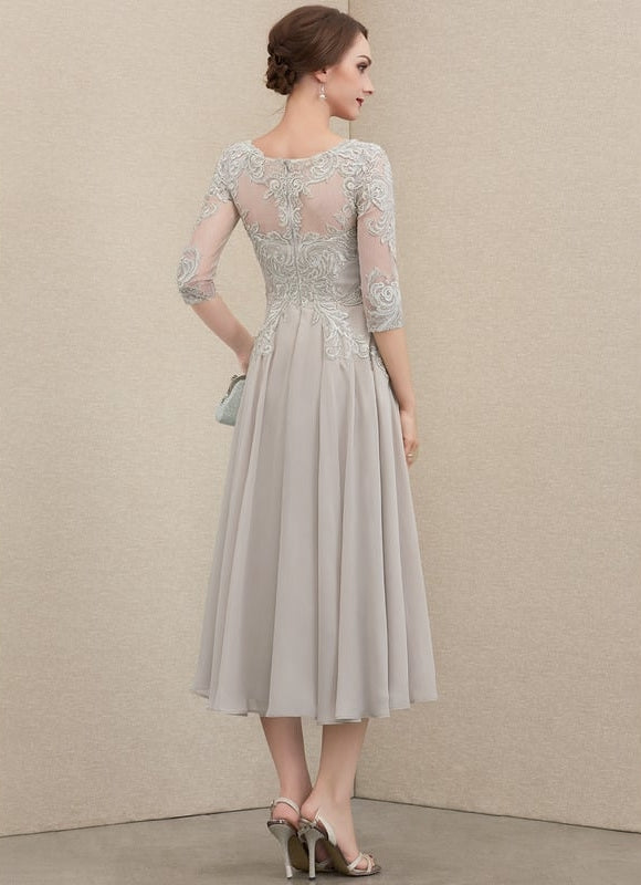 Robe de Soirée Éclat Grisé - gallery 3