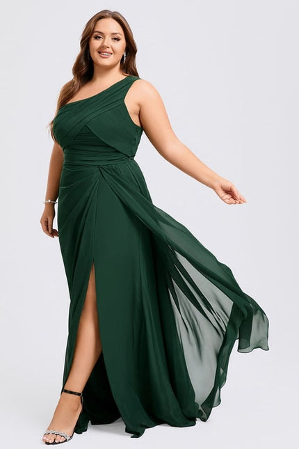 Robe de Soirée Asymétrique Fluide - gallery 7