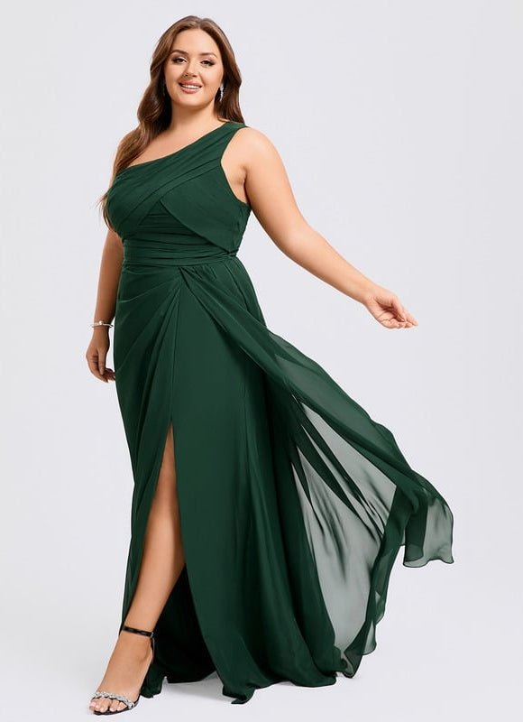 Robe de Soirée Asymétrique Fluide - gallery 7