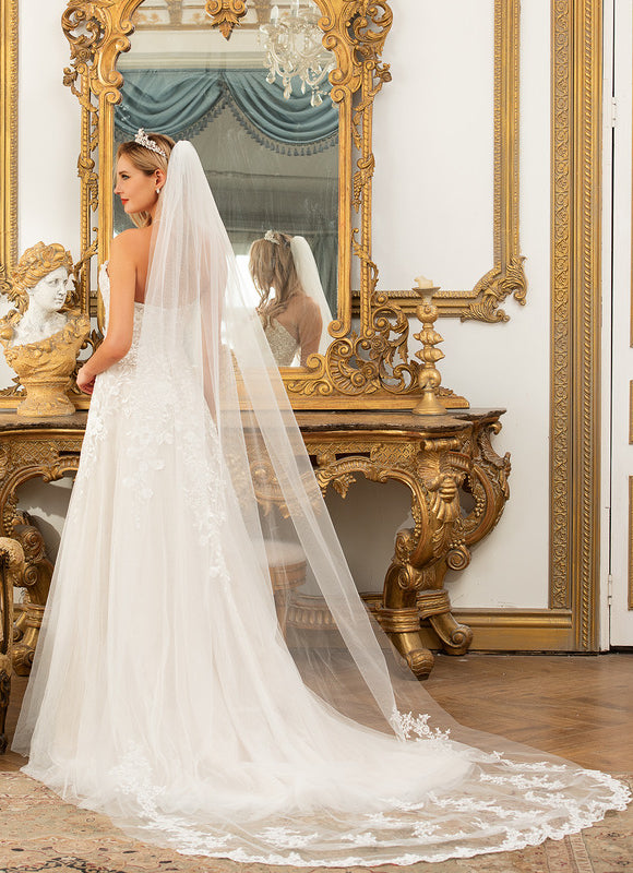Robe De Soirée Grande Taille Blanche - gallery 6