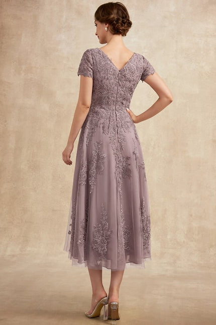 Robe de Soirée Lavande Éthérée - gallery 6