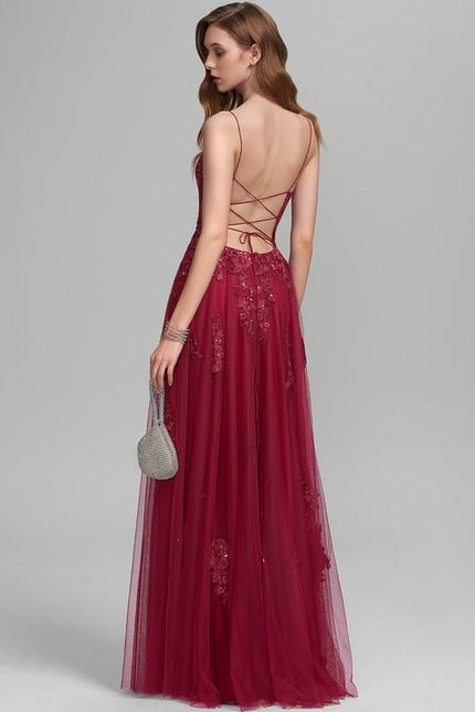 Robe de Soirée Glamour Tulle Chic - gallery 3