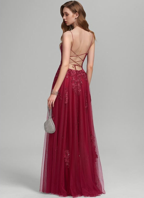 Robe de Soirée Glamour Tulle Chic - gallery 3