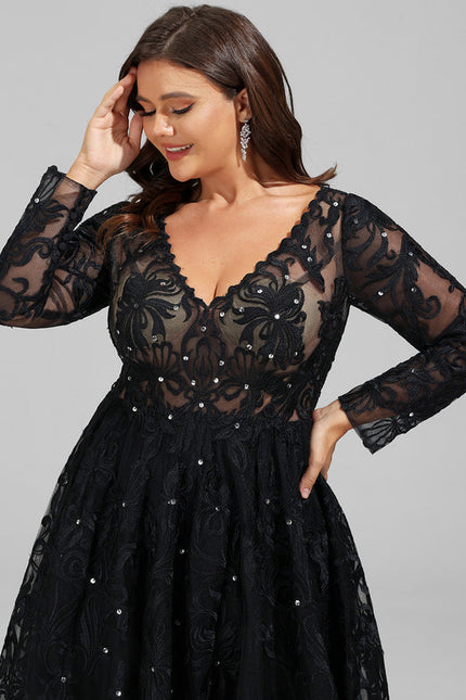 Robe de Soirée Éclat Noir - gallery 9