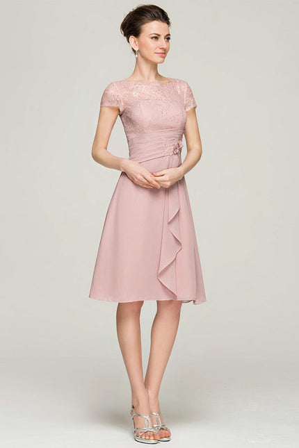 Robe de Soirée Rose Poudré - gallery 2