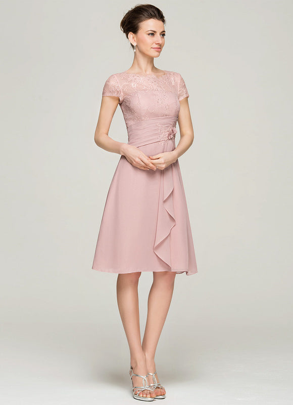 Robe de Soirée Rose Poudré - gallery 2