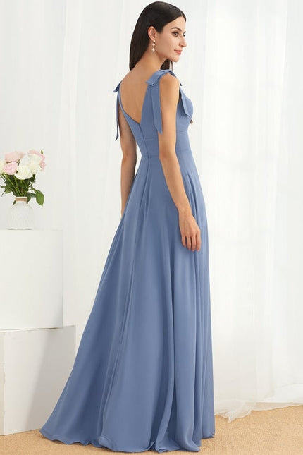 Robe de Soirée Satinée Douceur - gallery 3