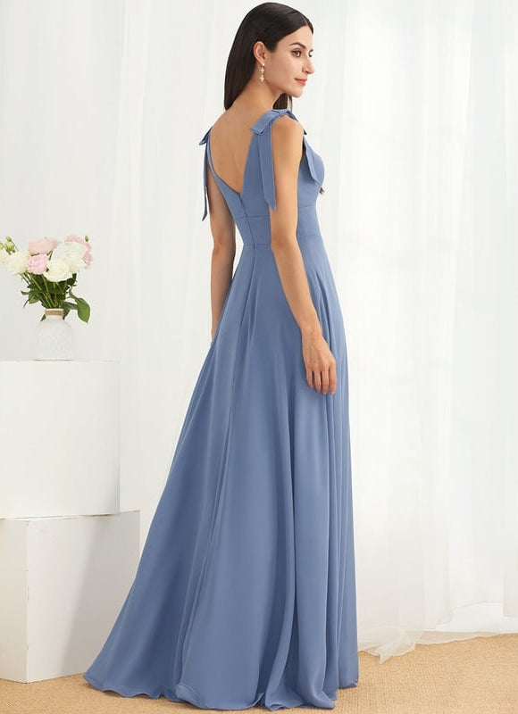Robe de Soirée Satinée Douceur - gallery 3