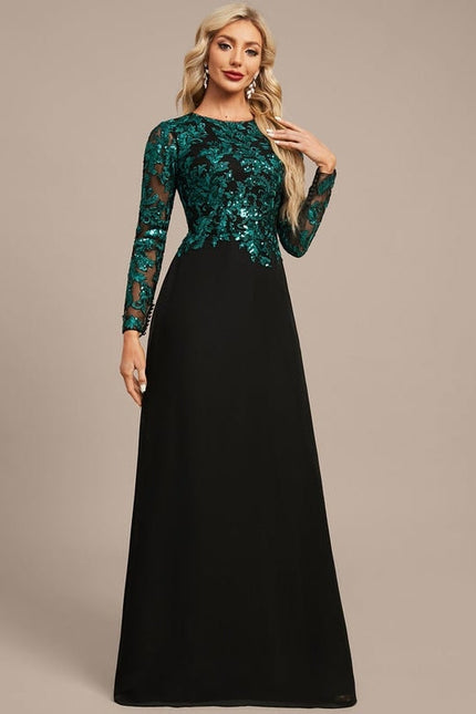 Robe de Soirée Éclat Floral Mystique - gallery 5