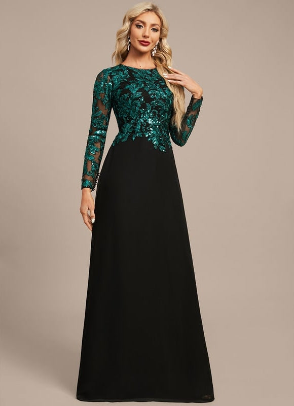 Robe de Soirée Éclat Floral Mystique - gallery 5