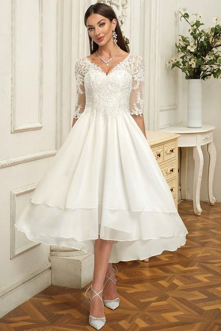 Robe De Soirée En Soie Blanche