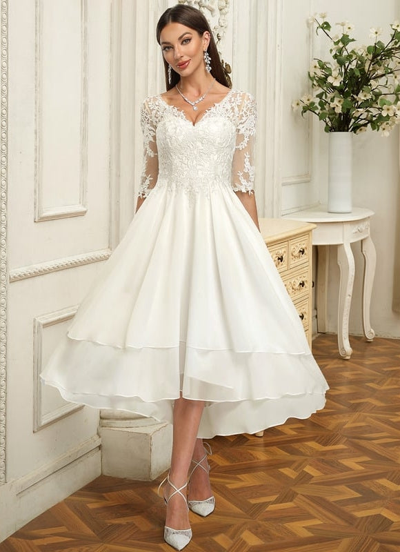 Robe De Soirée En Soie Blanche