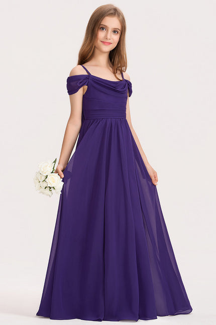 Robe de Soirée Flottante Cerise - gallery 3