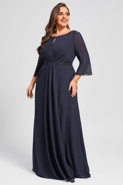 Robe de Soirée Nuit Marine Élégante - gallery 7