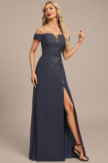 Robe de Soirée Élégance Ombre Satinée - gallery 5