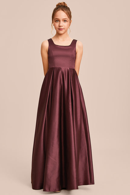 Robe de Soirée Éclat Bordeaux