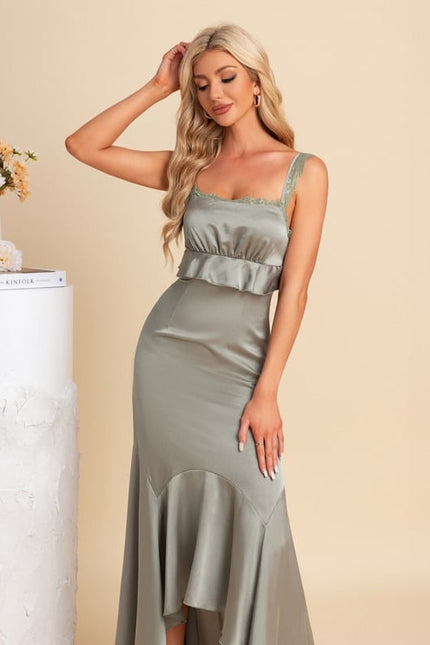 Robe de Soirée Satinée Moderne - gallery 5