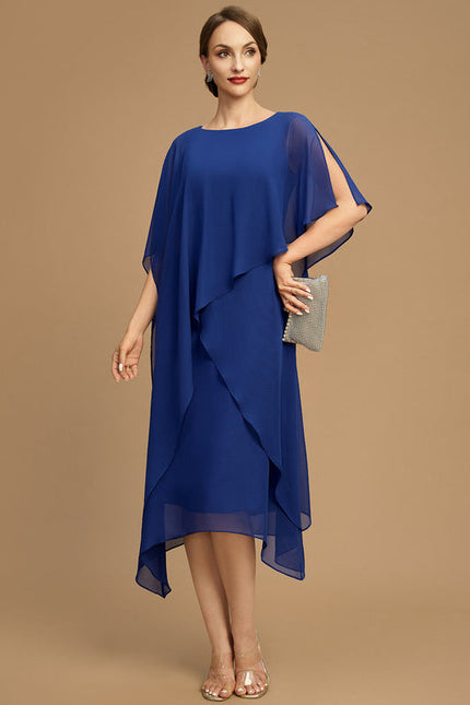 Robe de Soirée Lueur Azur Concealée - gallery 4