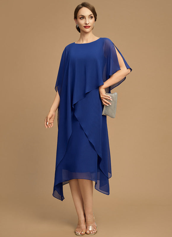 Robe de Soirée Lueur Azur Concealée - gallery 4