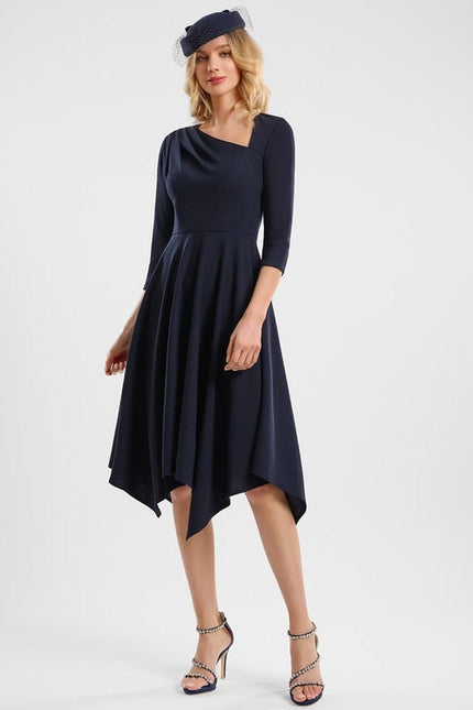 Robe de Soirée Trapèze Chic