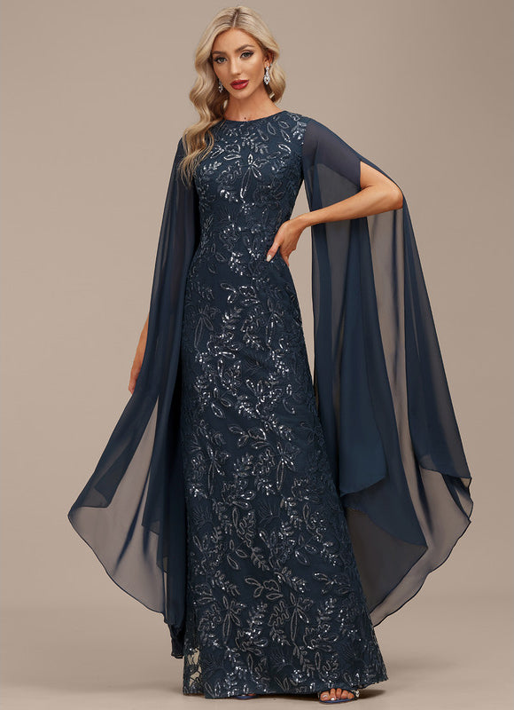 Robe de Soirée Satin Sombre - gallery 2
