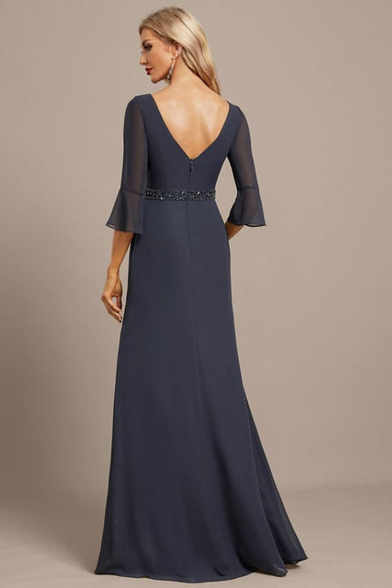Robe de Soirée Nuit Marine Élégante - gallery 6
