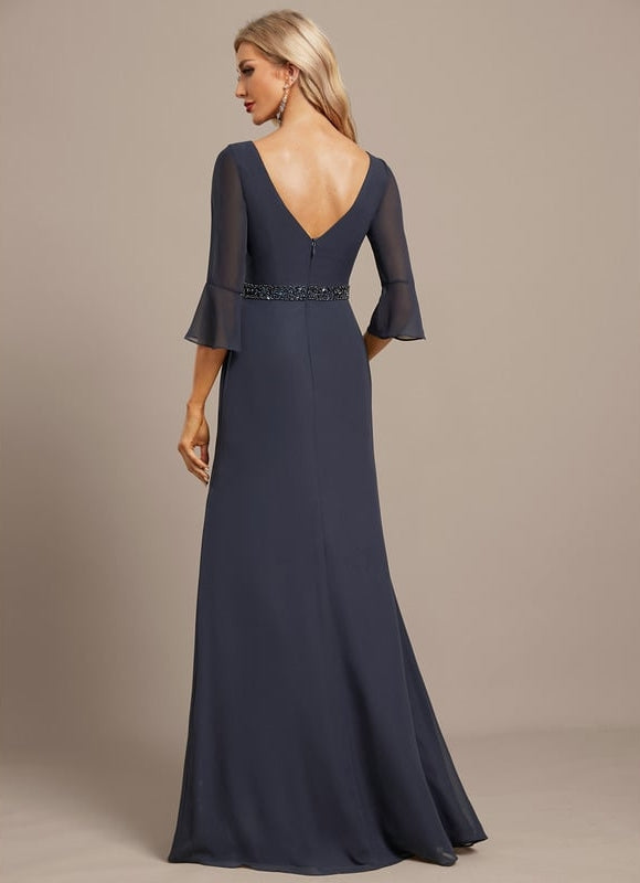 Robe de Soirée Nuit Marine Élégante - gallery 6