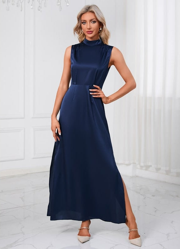 Robe De Soirée En Soie Sauvage - gallery 6