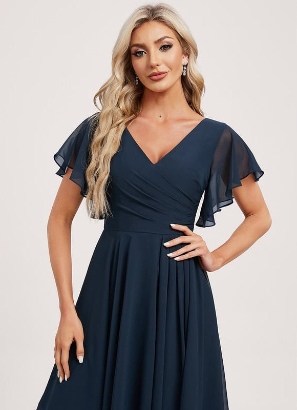 Robe de Soirée Bleu Aérien - gallery 3