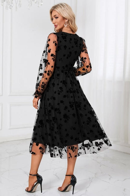 Robe de Soirée Mystique Florale - gallery 3