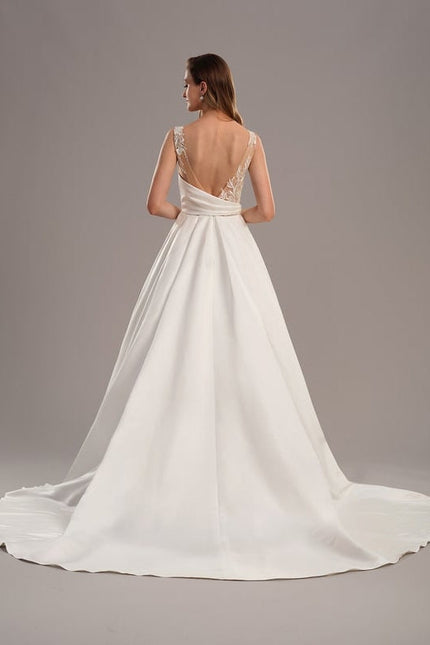 Robe de Soirée Satinée Étreinte - gallery 4