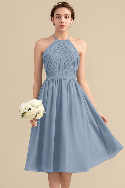 Robe de Soirée Plissée Chic
