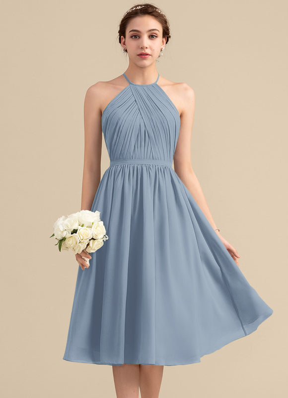 Robe de Soirée Plissée Chic
