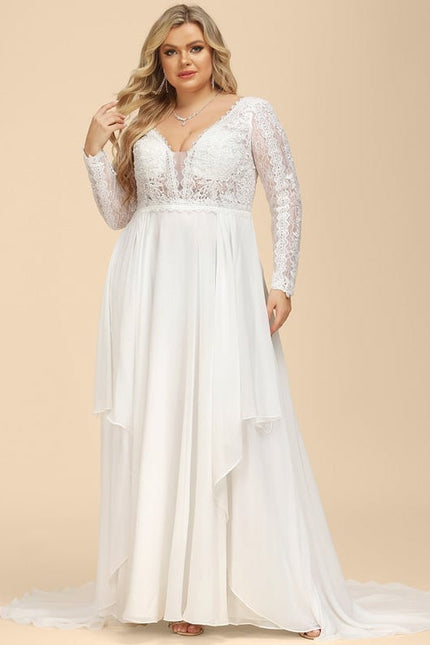 Robe de Soirée Nuage De Dentelle - gallery 9