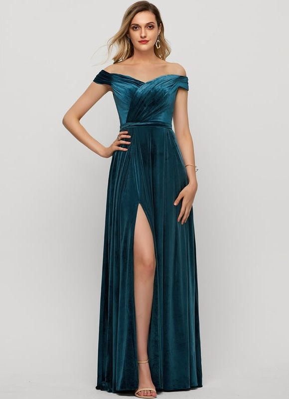 Robe de Soirée Sérénité Émeraude - gallery 3