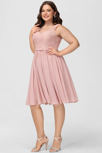 Robe de Soirée Rêve De Rose Poudrée - gallery 6