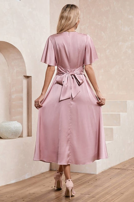 Robe de Soirée Rose Flottante - gallery 5