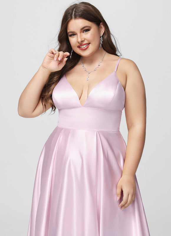 Robe de Soirée Satin Éclairée - gallery 5