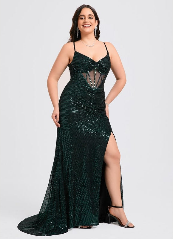 Robe de Soirée Éclat Marine Couture - gallery 7
