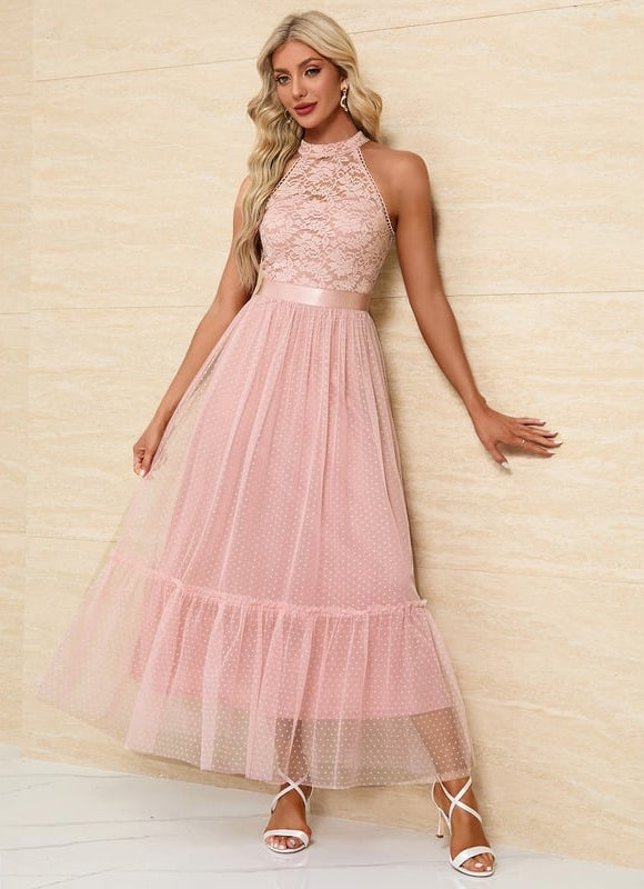 Robe de Soirée Douceur Poudrée - gallery 4