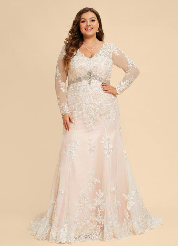 Robe de Soirée Sirène Tulle - gallery 8